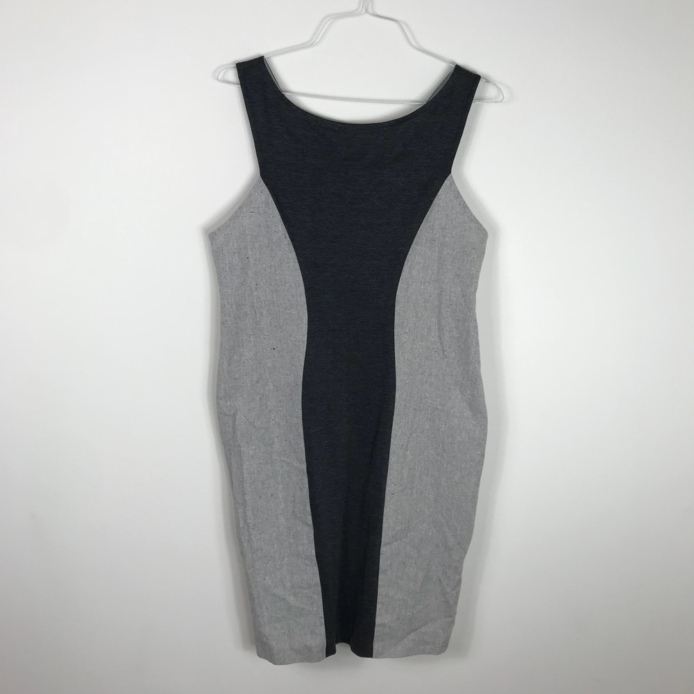 Versus by Versace Gray Pencil Style Dress